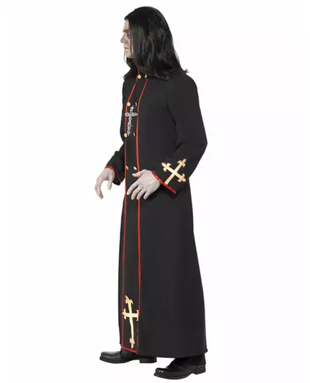 Demonisk munk-maskeraddräkt för herr Halloween, image 2