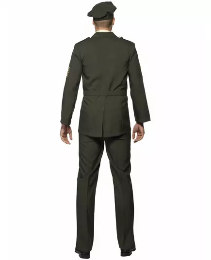 Militär officersmaskeraddräkt för herr, Storlek: Large, image 2