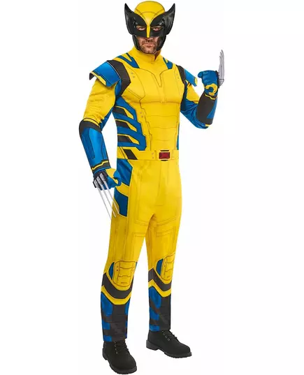 Wolverine™ standardmaskeraddräkt vuxen, Storlek: Medium