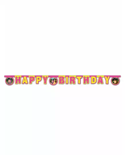 Ledad girlang Happy Birthday Masha et Michka™ 2 meter, image 2