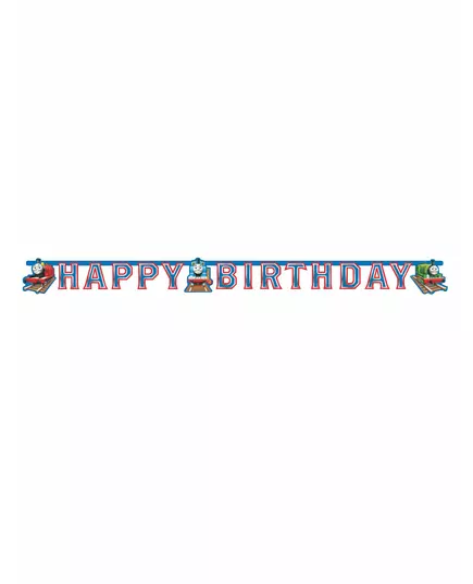 Kartonggirlang Happy Birthday Thomas och hans vänner 180 x 15 cm, image 2