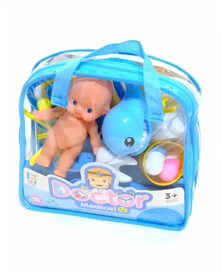 Blå doktorsaccessoarer kit 39 delar, image 2