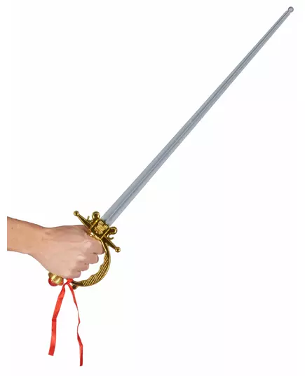 Republikansk sabel med gyllene plasthandtag vuxen 66 cm, image 2