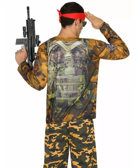 Militär T-shirt herr, image 2