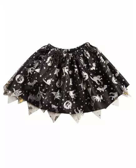 Svart och silverfärgad halloween-tutu för flickor, image 2