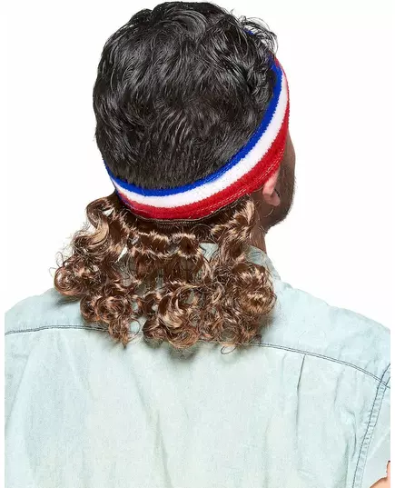 Mulletpannband blått, vitt och rött vuxen, image 2