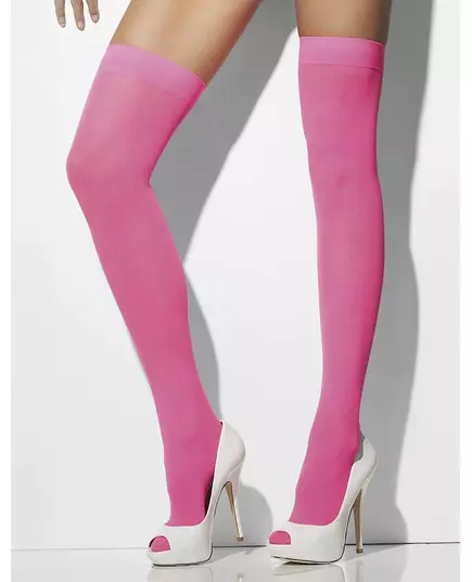 Neonrosa damstrumpor, image 2