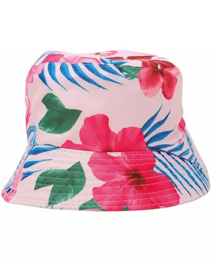 Hawaiisk blom- och flamingomönstrad bob vuxen, image 2
