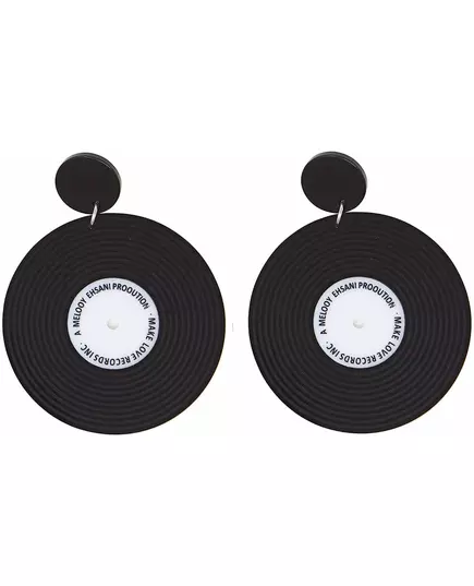 Retroörhängen med vinylskivor vuxen, image 2