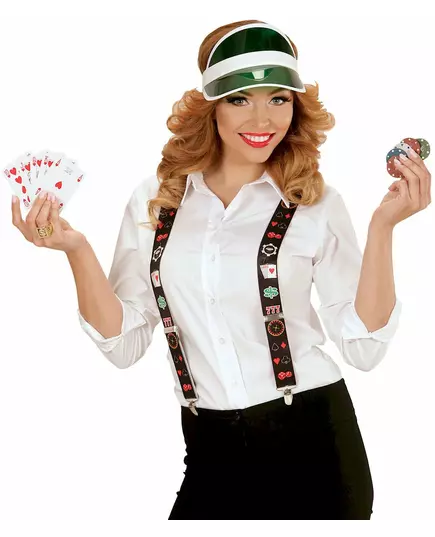 Hängslen pokerspelare vuxen, image 2