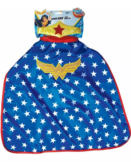 Cape och tiara Wonder Woman Super Hero Girls™ barn, image 2