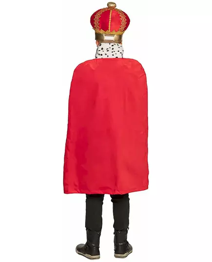 Röd kungakappa 80 cm barn, image 2
