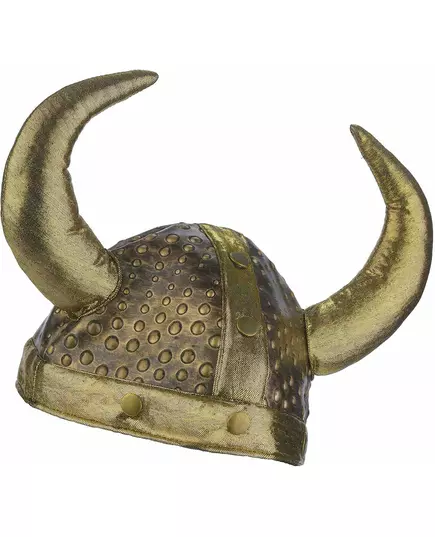 Mjuk metallicfärgad vikingahjälm vuxen, image 2