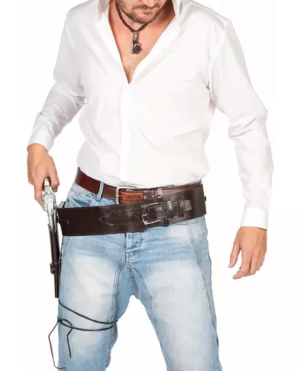 Westernbanditbälte med hölster vuxen, image 2