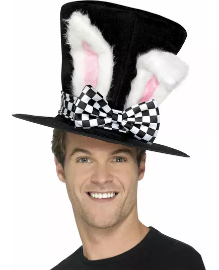 Hög hatt med kanin vuxen, image 2