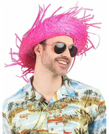 Rosa Hawaii-hatt vuxen, image 2