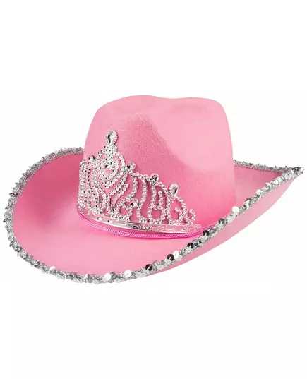 Rosa prinsesscowboyhatt för damer, image 2