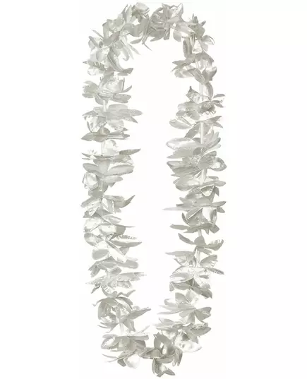 Halsband med silverfärgade blommor, image 2