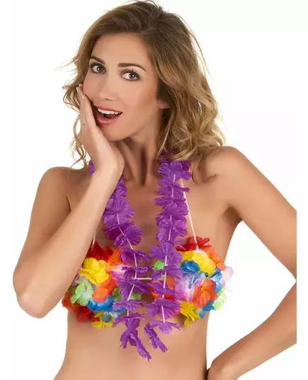 Lila hawaiianskt halsband, image 2