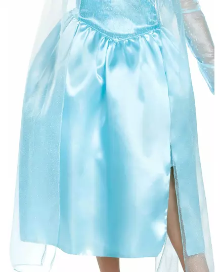 Klassisk Elsa den iskalla drottningen™-maskeraddräkt för flickor, Storlek: 7-8 år (124 - 136 cm), image 2