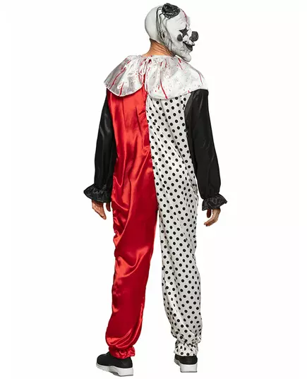 Psykopatclown-maskeraddräkt vuxen, image 2