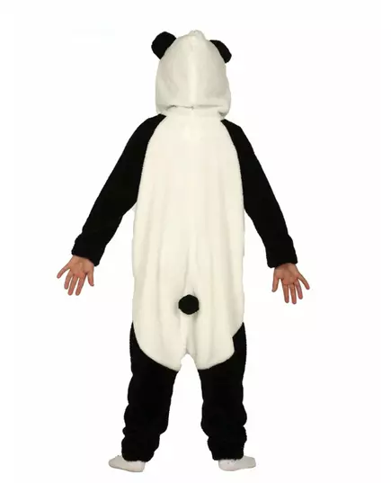 Pandaoverall-maskeraddräkt för barn, Storlek: 5-6 år (110-115 cm), image 2