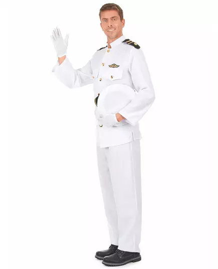 Maskeraddräkt marinens officersuniform herr, Storlek: X-Large, image 2