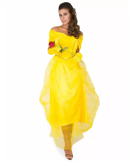 La Belle-prinsessmaskeraddräkt dam, Storlek: Small, image 2