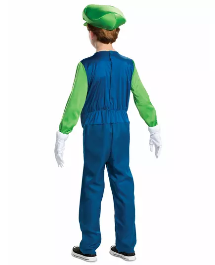 Luigi™ Deluxe maskeraddräkt barn, Storlek: 5-6 år (109 - 126 cm), image 2
