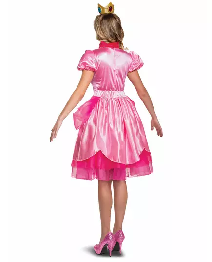 Princess Peach™ Nintendo™ Deluxe-maskeraddräkt dam, Storlek: Medium, image 2