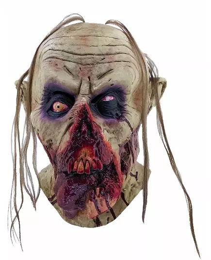 Blodig zombiemask vuxen Halloween, image 2