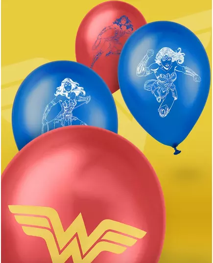10 latexballonger Wonder Woman™ 25 x 32 cm, image 2
