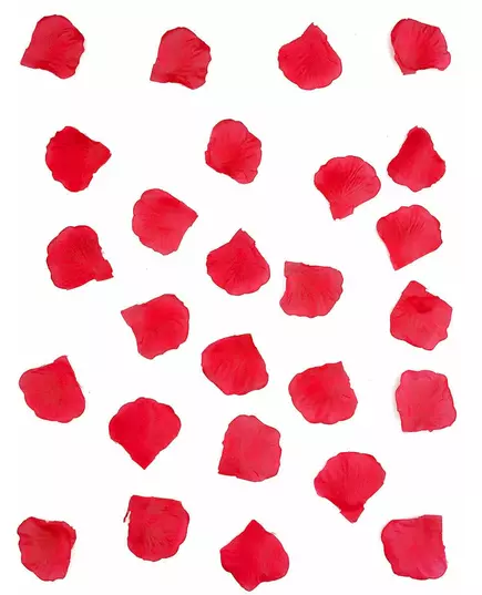 150 röda tygrosblad, image 2
