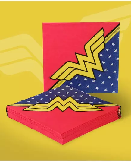20 pappersservetter Wonder Woman™ 33 x 33 cm, image 2