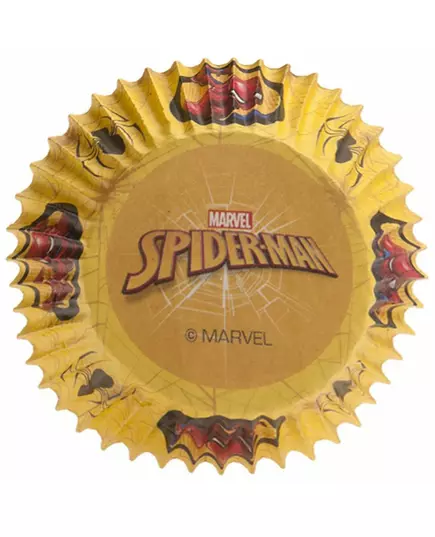 25 Spiderman™ cupcakeformar i papper 5 x 3 cm, image 2
