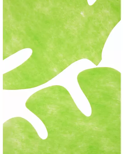 4 anisgröna lövformade bordstabletter 35 x 40 cm, image 2