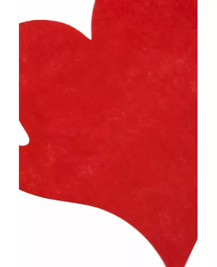 50 röda hjärtformade bordstabletter på 38 cm, image 2