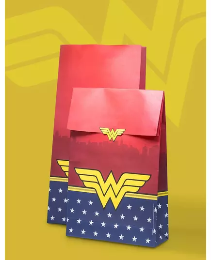 6 presentpåsar Wonder Woman™, image 2