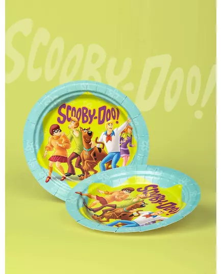 8 Scooby-Doo™ papperstallrikar 23 cm, image 2
