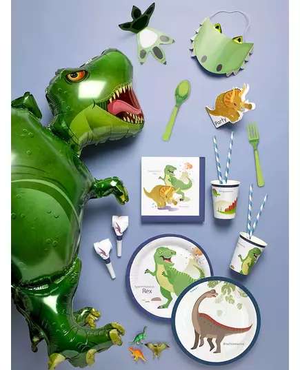8 stora dinosauriepappersmuggar 250 ml, image 2