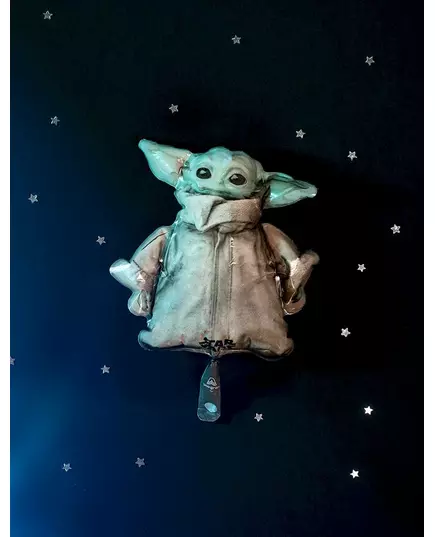 Aluminiumballong Baby Yoda The mandalorian™ 23 cm, image 2