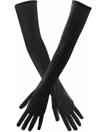Långa svarta handskar, image 2