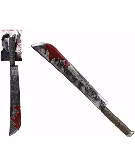Blodig plastmachete Halloween, image 2