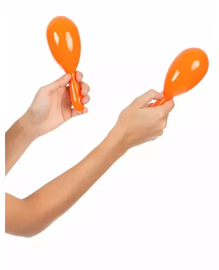 Orange maracas, image 2