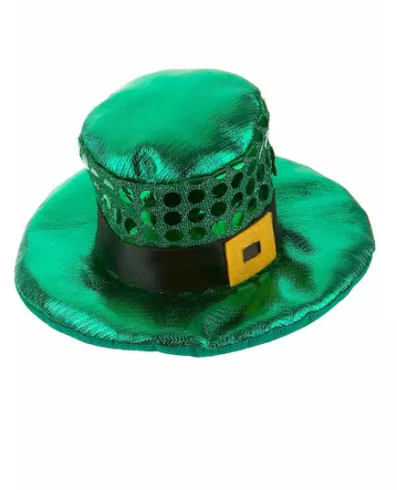 Minihatt med spänne och paljetter Saint Patrick vuxen, image 2
