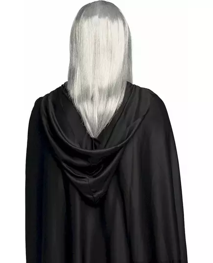 Grå peruk och skägg för trollkarl vuxen, image 2