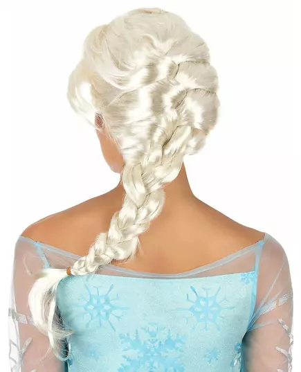 Blond peruk dam med fläta, image 2
