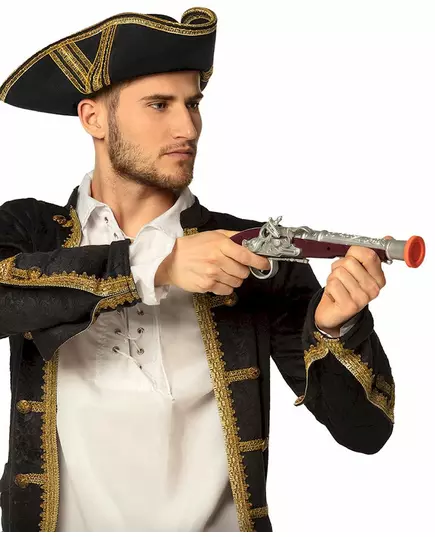 Brun plastpistol för pirat, image 2