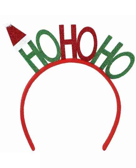 Juldiadem Ho Ho Ho vuxen, image 2