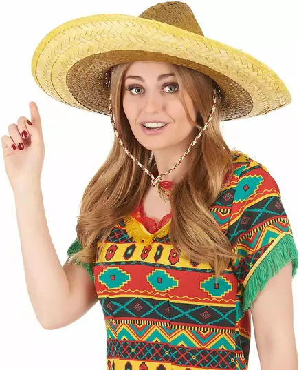 Mexikansk sombrero gul vuxen, image 2
